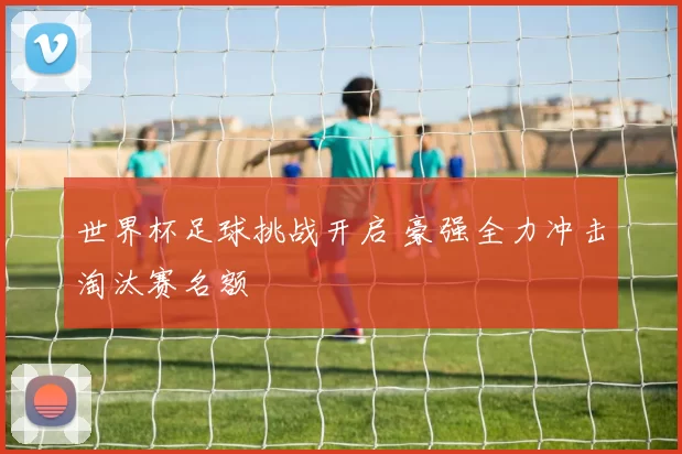 世界杯足球挑战开启 豪强全力冲击淘汰赛名额
