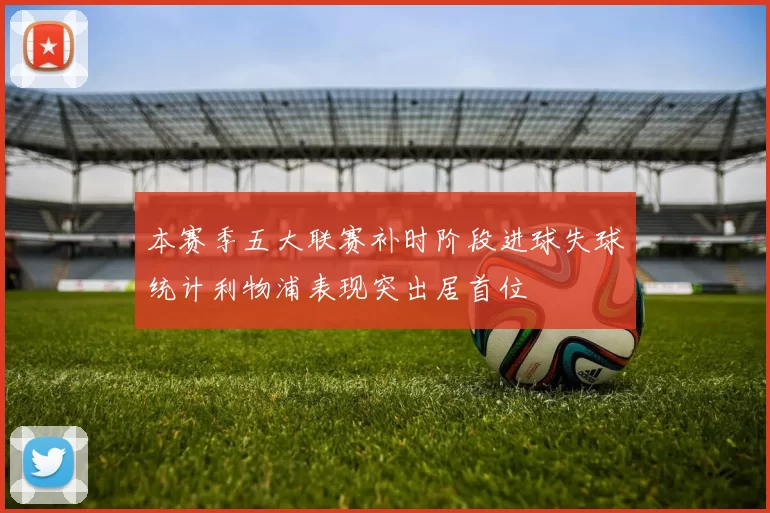本赛季五大联赛补时阶段进球失球统计利物浦表现突出居首位