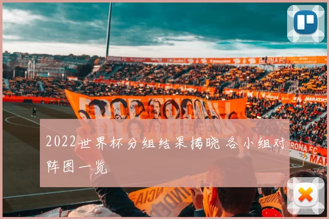 2022世界杯分组结果揭晓 各小组对阵图一览